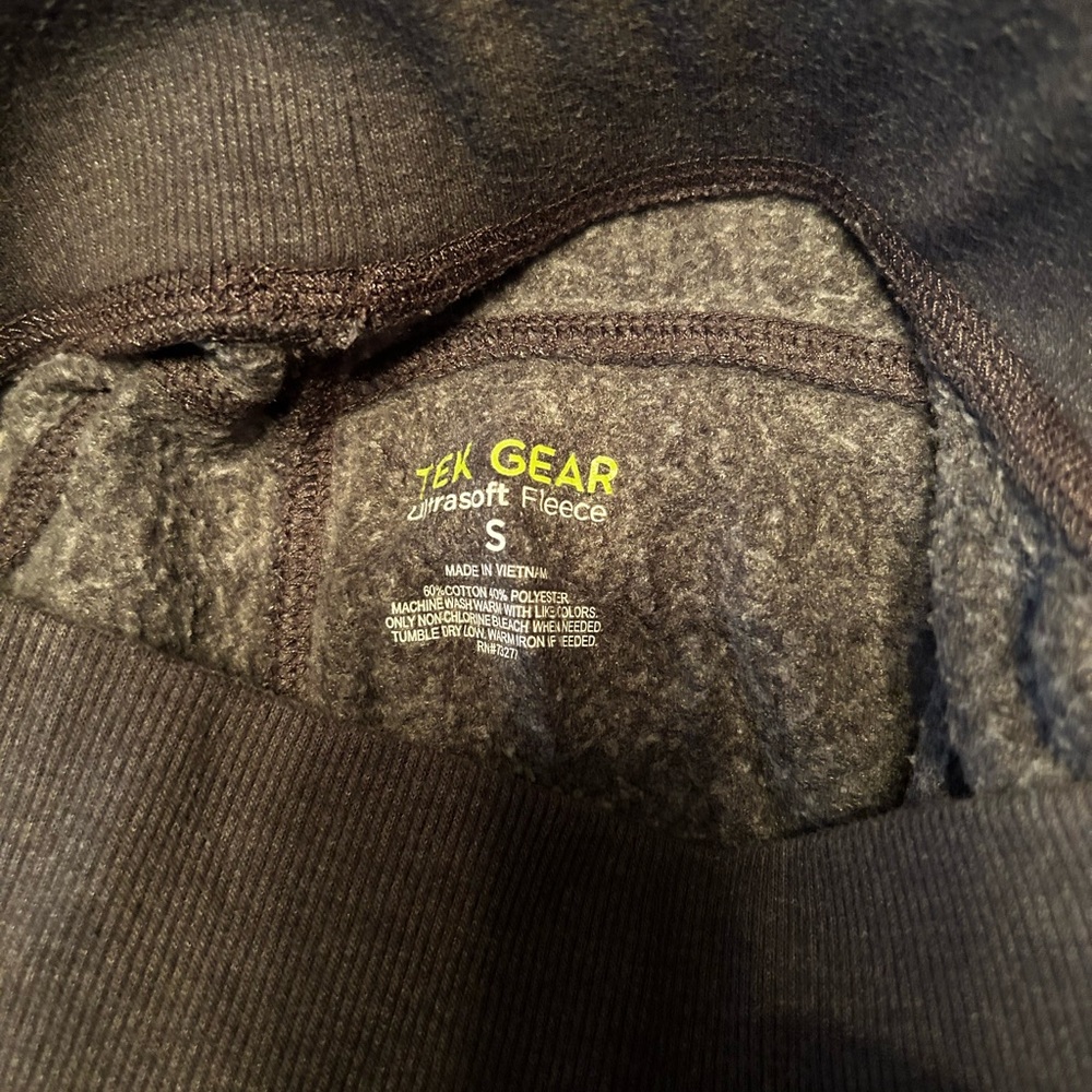 Tek Gear Charcoal Fleece Athletic Pants - Picture 3 of 3
